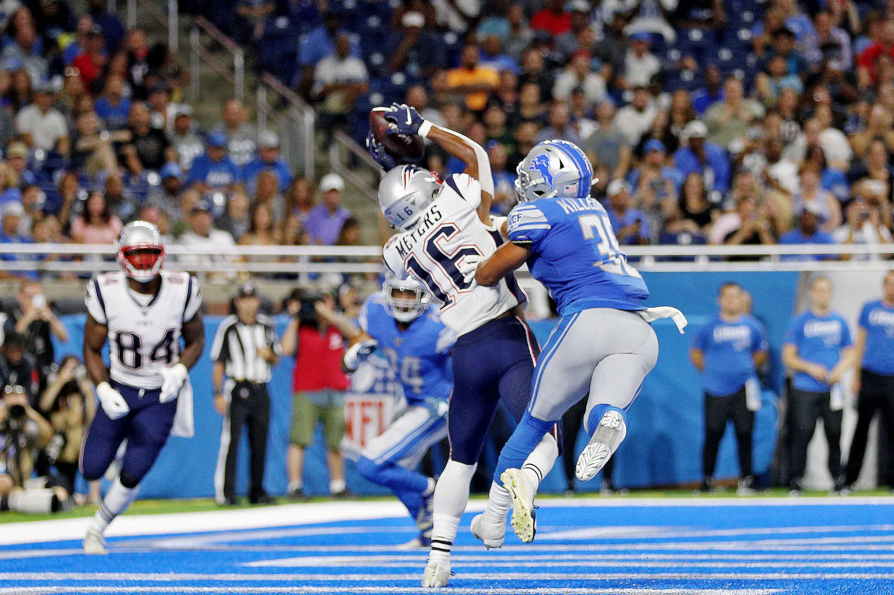 Patriots vs. Lions